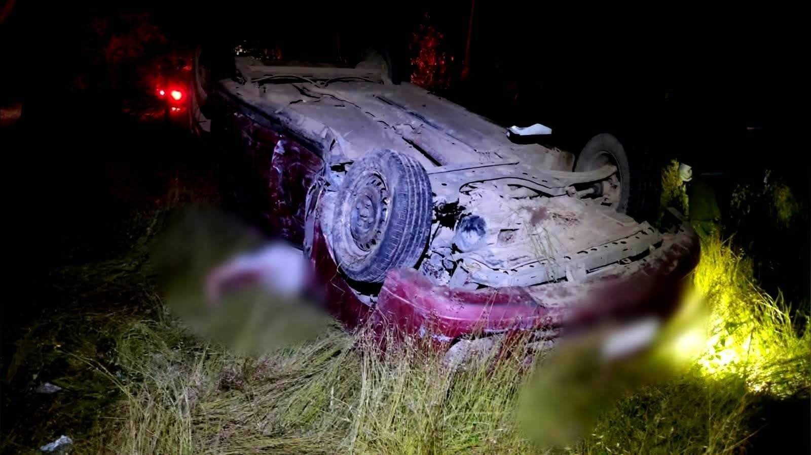 Mortal accidente en Tierra Caliente: vuelca automóvil