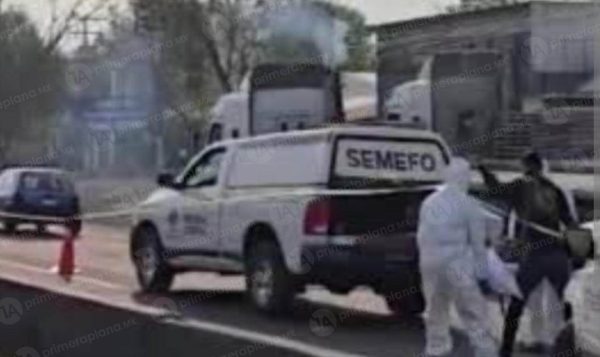 Motociclista derrapa y mu3re en Libramiento de Morelia