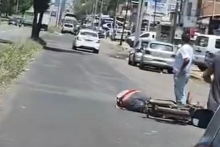 Motociclista lesionado en accidente a la altura de El Realito