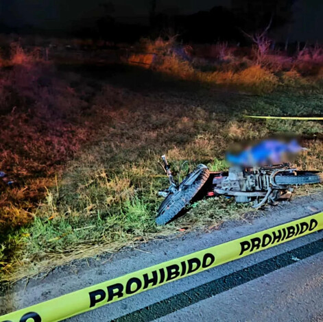  Motociclista muere tras derrapar su unidad en carretera Zamora – La Barca