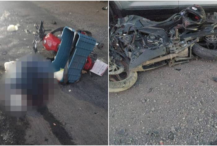 Motociclistas quedan heridos tras chocar sobre la avenida Río Grande de Morelia