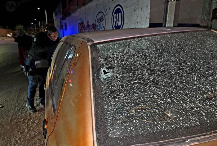 Motociclistas se enfr3ntan a bal4zos en fraccionamiento de Zamora