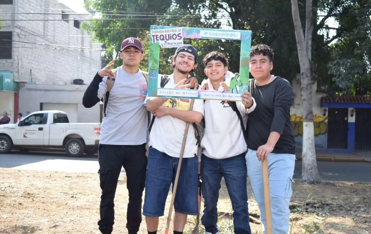 MÁS DE UN MILLÓN DE JÓVENES SE UNEN A LA JORNADA NACIONAL DE TEQUIOS POR LA PAZ Y CONTRA LAS ADICCIONES EN EL PAÍS