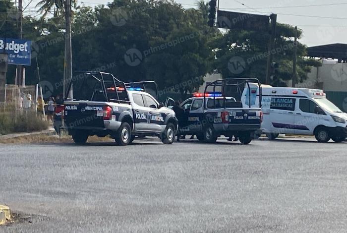 Mu3re conductor en plena avenida de LC