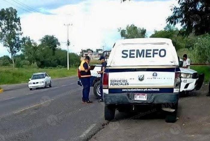 Mu3re otro motociclista, ahora en Tarímbaro