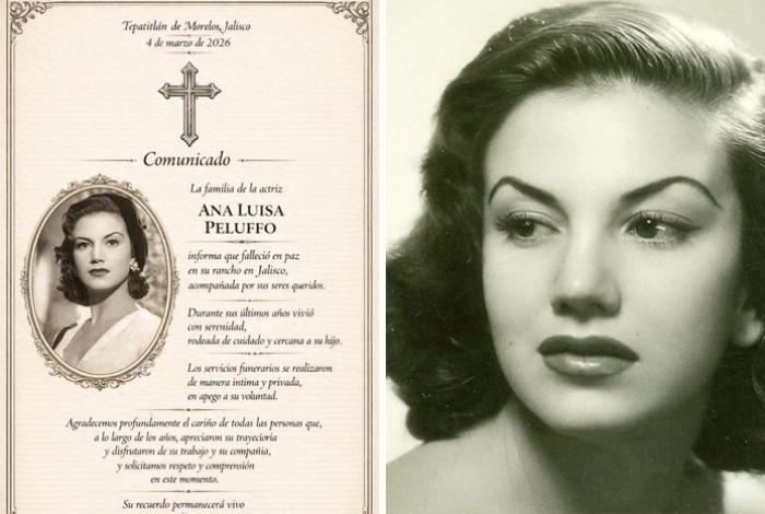 Muere a los 96 años la actriz mexicana Ana Luisa Peluffo, leyenda del cine nacional