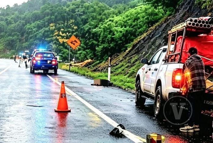 Muere hombre atropellado en la Autopista Siglo XXI; detienen al presunto responsable