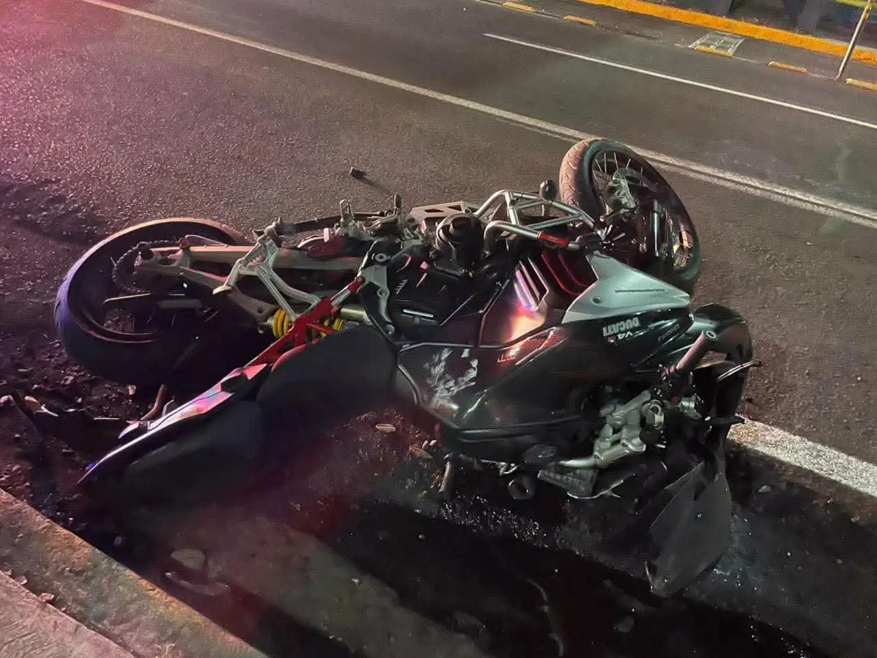 Muere motociclista en el libramiento sur de Morelia