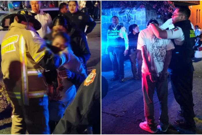 Mujer resulta lesionada por cohetón durante peregrinación en Morelia; hay un detenido