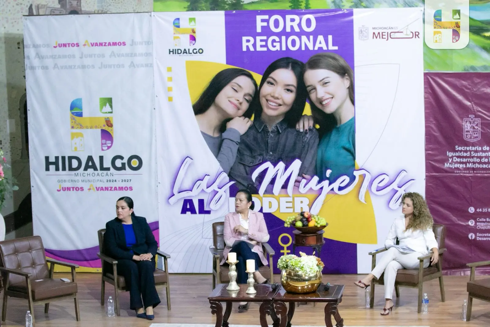 Mujeres al poder: Jeovana Alcántar impulsa liderazgo femenino en foro regional en Ciudad Hidalgo