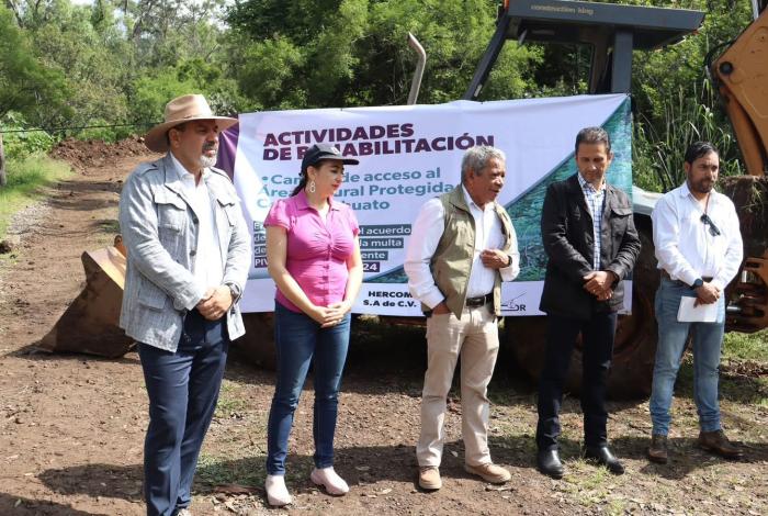 Multa ambiental se convierte en beneficio ecológico para el Cerro Punhuato: Proam