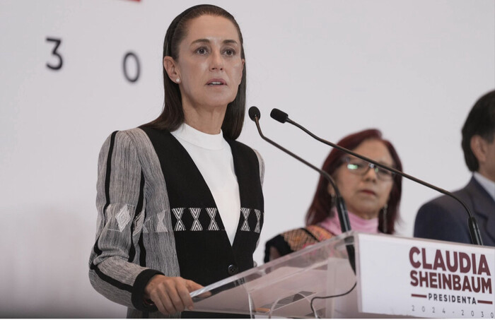 #Nacional | Claudia Sheinbaum revela emblema del Gobierno de México para su sexenio