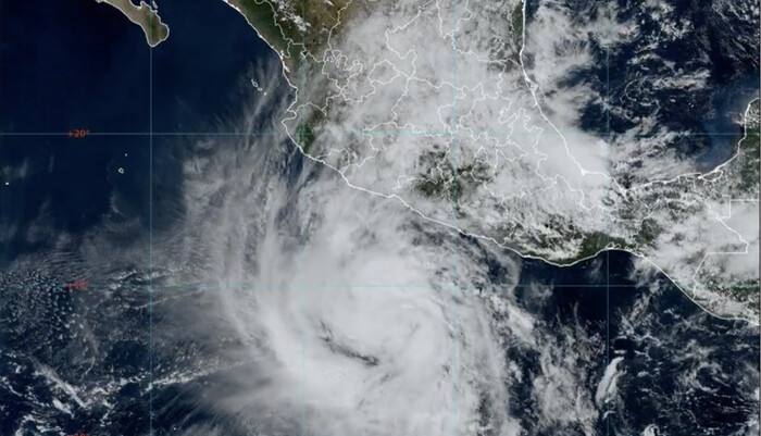 #Nacional | Tormenta tropical Kristy se forma frente a costas de Guerrero y Michoacán