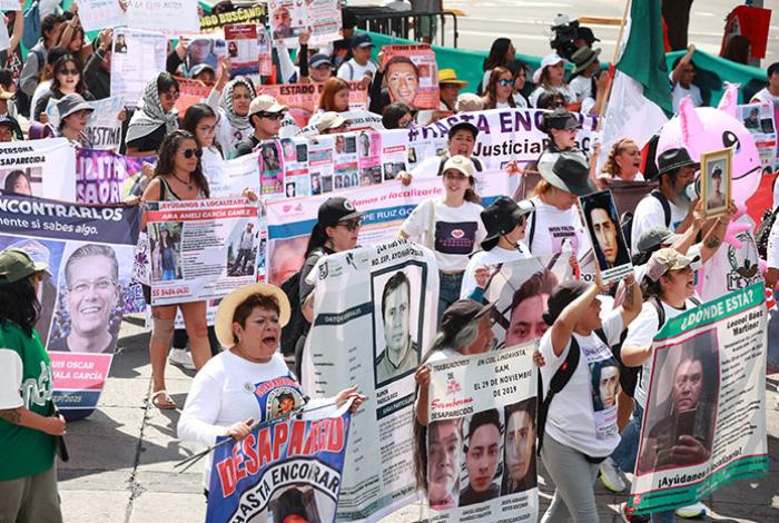 ‘No buscamos cifras, buscamos personas’: familias de desaparecidos marchan en Ciudad de México