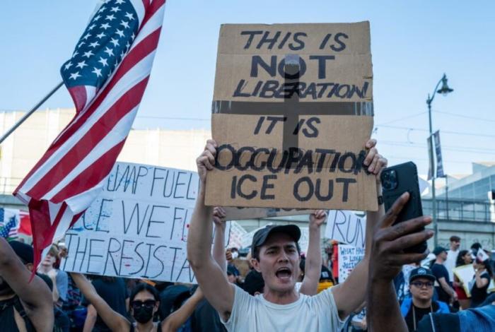 ‘No Kings’: protestas masivas contra Trump en EU