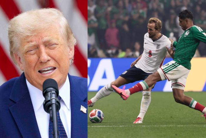 "No podías apartar la vista": Donald Trump vio la eliminación de México y elogió a Harry Kane