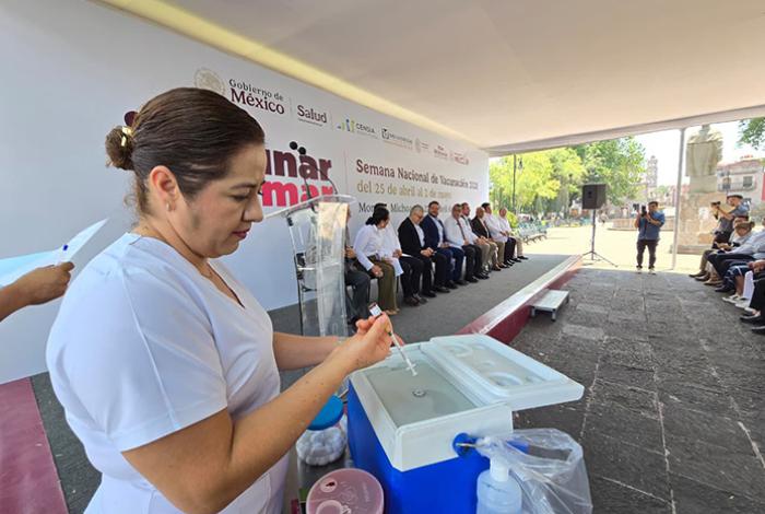 ¿No te has vacunado? El sábado termina la Semana Nacional de Vacunación en Michoacán