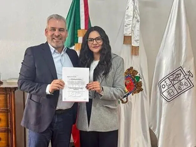  Nombra Bedolla a Sofía Bautista como nueva directora del DIF Michoacán