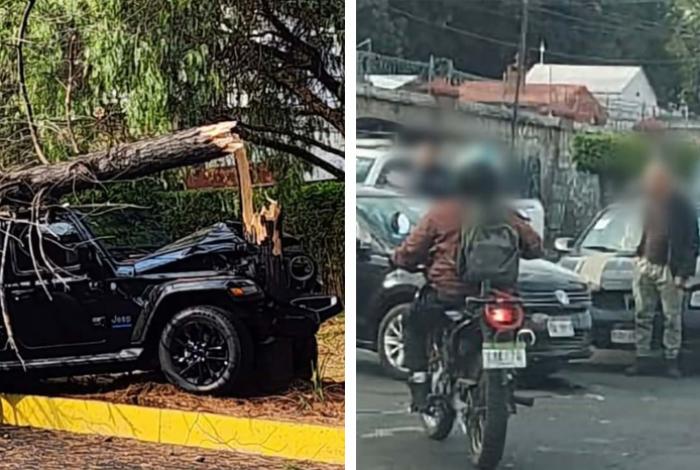 Ocurren dos choques en Morelia; en Calzada La Huerta y en Altozano