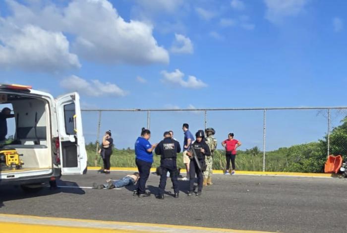 Omar pierde la vid4 al derrapar su moto en LC