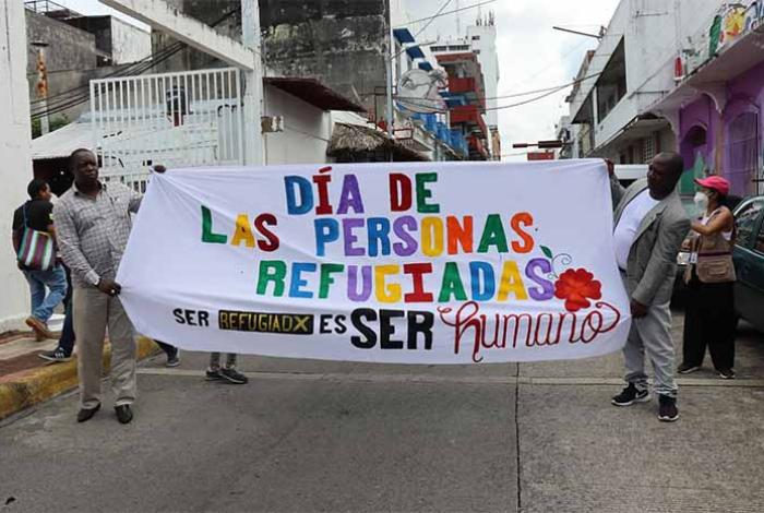 ONGs celebran en la frontera sur la resistencia de los migrantes en el Día del Refugiado