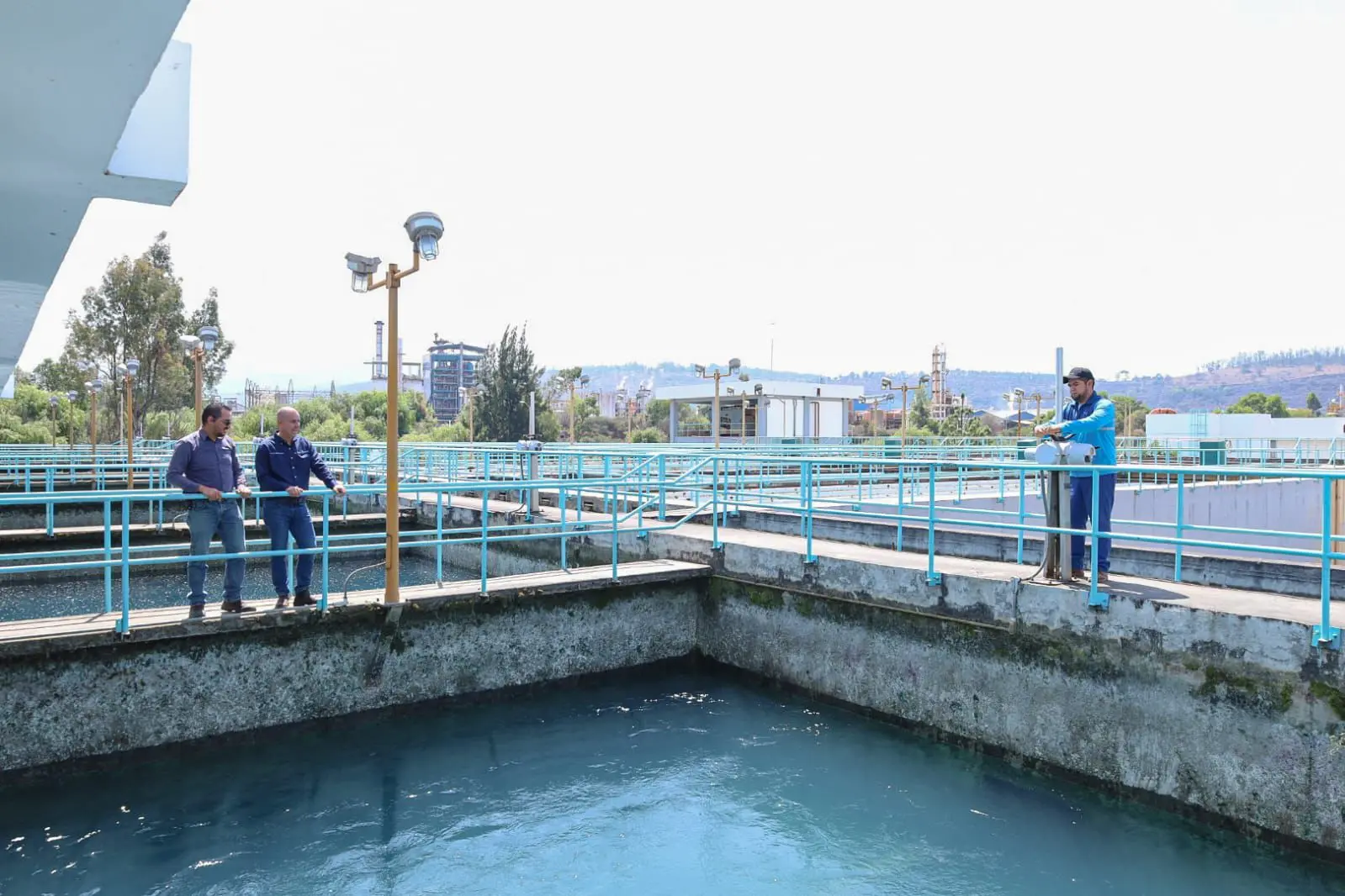 Ooapas continúa fortaleciendo infraestructura de la planta “La Mintzita”