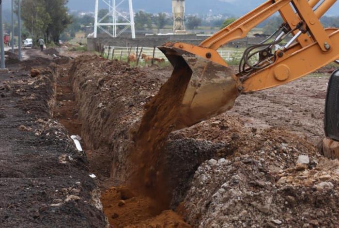 Ooapas fortalece el abasto de agua con nueva línea de conducción en beneficio de 20 mil habitantes
