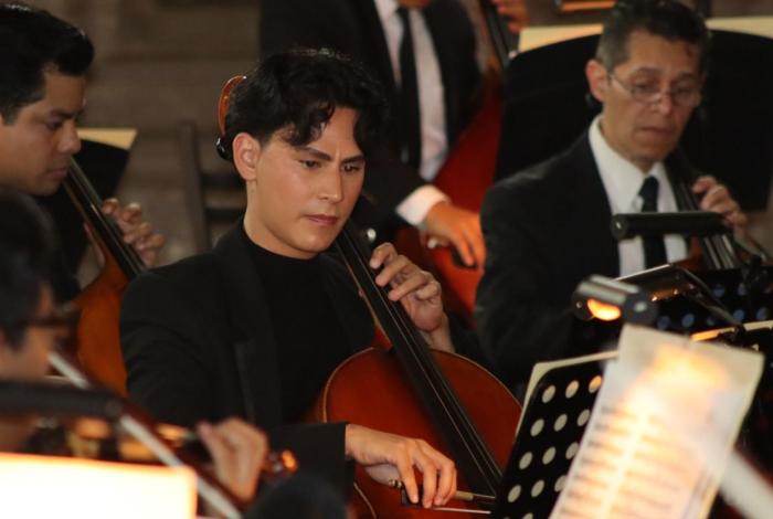 Palacio Municipal de Morelia se llena de arte y cultura con recital de la Orquesta Filarmónica del Tzintzuni