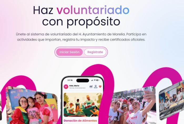 Paola Delgadillo invita a sumarse al voluntariado con “Amor a Morelia”