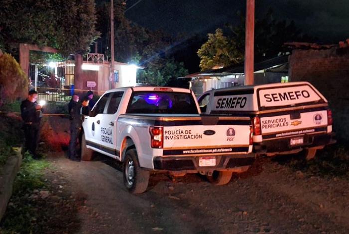 Pareja es asesinada a balazos frente a sus hijos, en la colonia Nuevo Paricutín de Uruapan