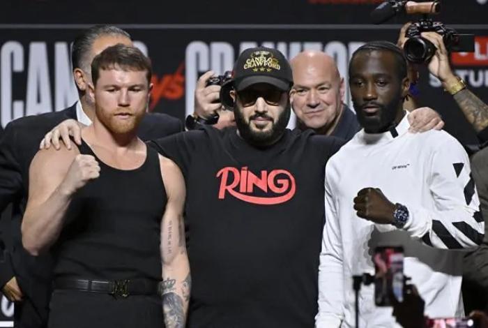 ¡Parejitos! Saúl ‘Canelo’ Álvarez y Terrence Crawford, cumplieron con la báscula