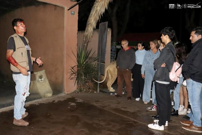 Parque zoológico podría retomar recorridos nocturnos