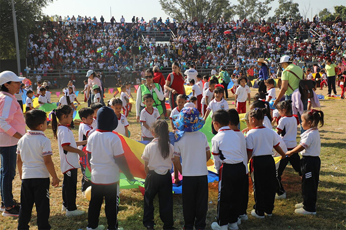  Participan más de mil 200 niñas y niños de preescolar en Muestra Pedagógica de la SEE