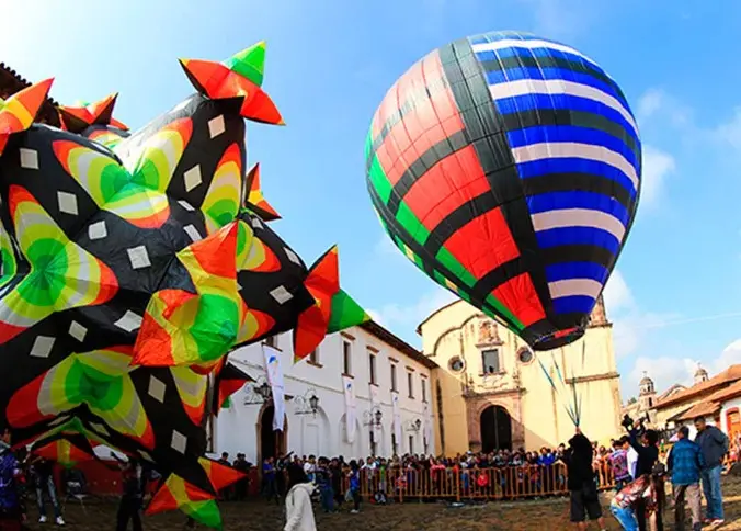 Pátzcuaro se prepara para su 10° Festival de Globos de Cantoya