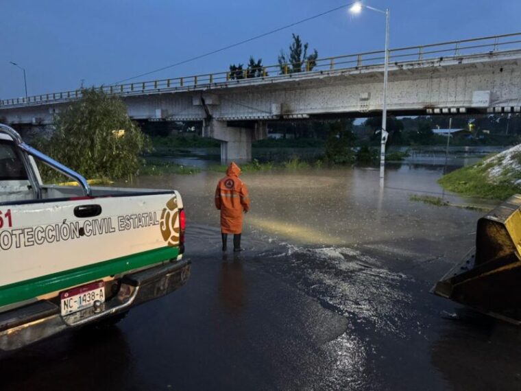 PC estatal llama a extremar precauciones ante lluvias por huracán “Simon”