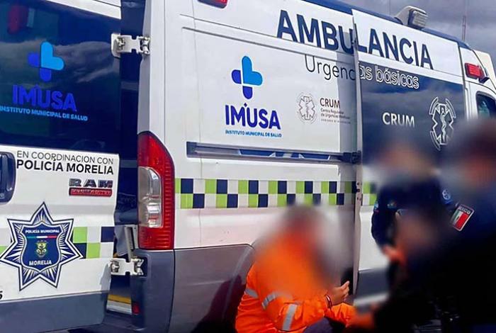 Peatón queda malherido tras ser atropellado en Villas del Pedregal, Morelia