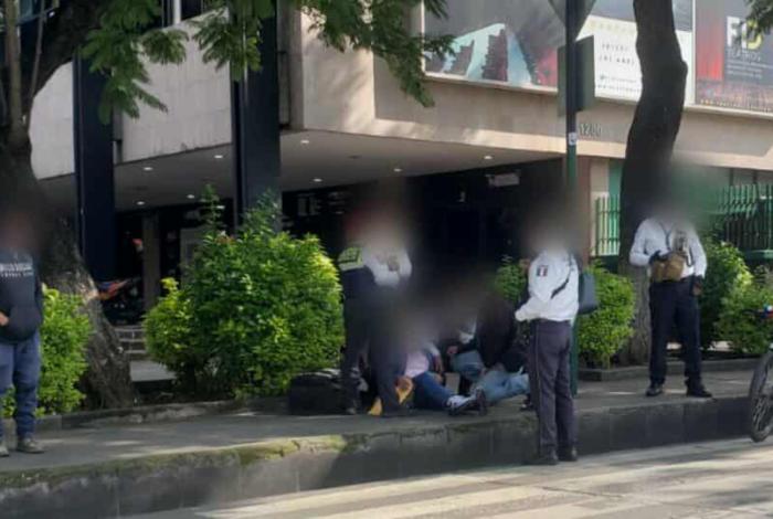 Peatona es atropellada en la Av. Madero Poniente de Morelia