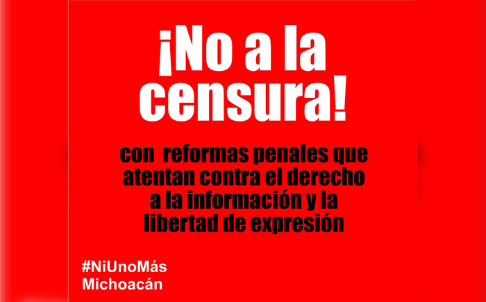 Periodistas reclaman intento de censura en tipificación de apología del delito