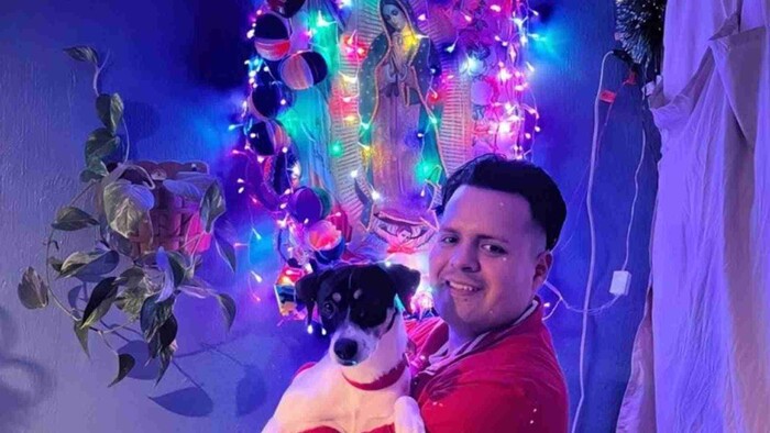 Perrito cumple promesa que sus dueños le hicieron a la Virgen de Guadalupe