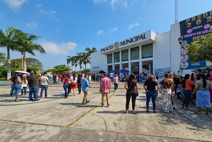 Personal del Ayuntamiento de Lázaro Cárdenas participa en simulacro regional