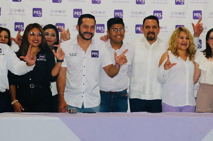  PES presenta a sus candidatos por Morelia