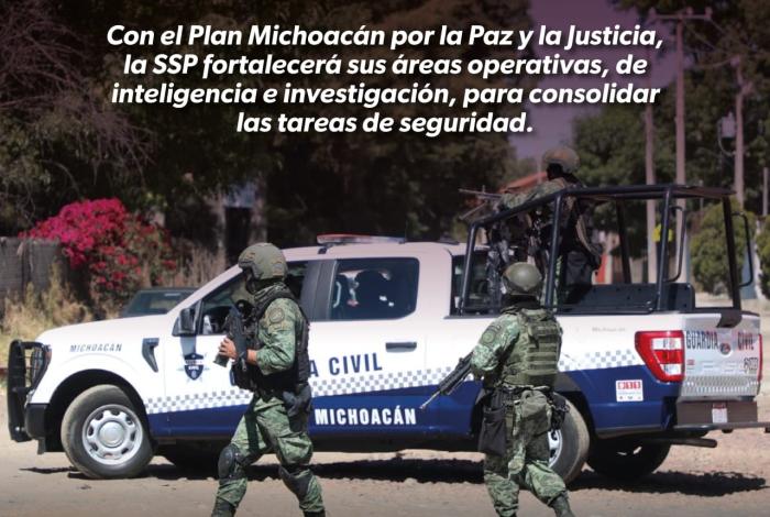 Plan Michoacán fortalece a la SSP con tecnología y equipamiento estratégico