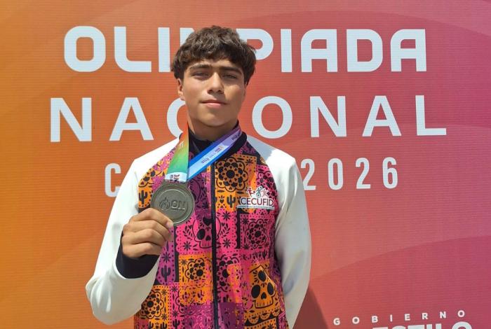 Plata para Michoacán en ciclismo de montaña en la Olimpiada Nacional 2026