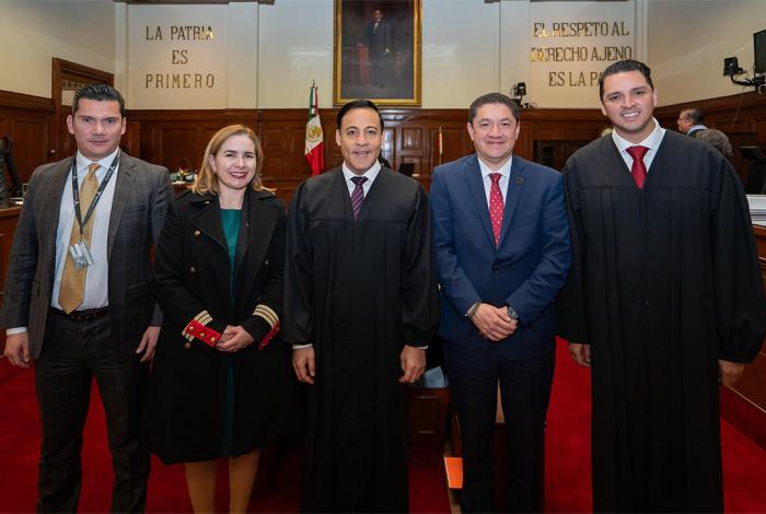 Poder Judicial de Michoacán y Suprema Corte de Justicia de la Nación fortalecen lazos