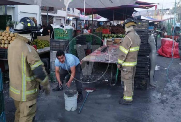 Policía de Morelia busca al comerciante de puesto de pirotecnia que explotó en la av. Pedregal