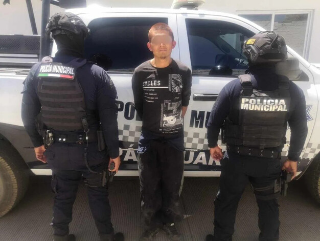  Policía de Pátzcuaro detiene a joven apodado ‘El Memorio’ en posesión de droga