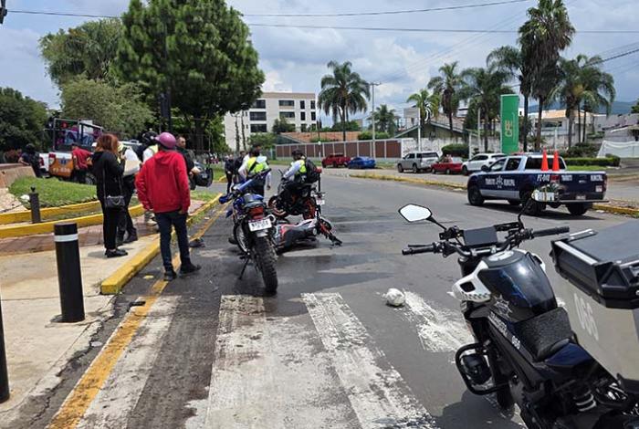 Policías detienen a ladrón de motos tras perseguirlo de Zamora a Jacona