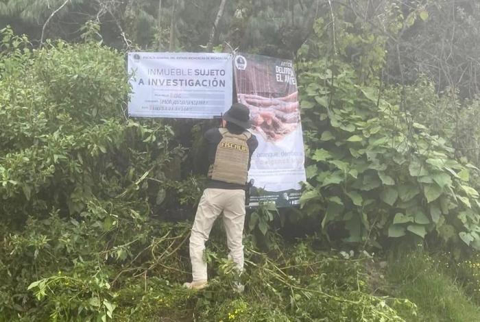 Por delitos contra el ambiente, FGE Michoacán realiza 3 cateos en Zinapécuaro