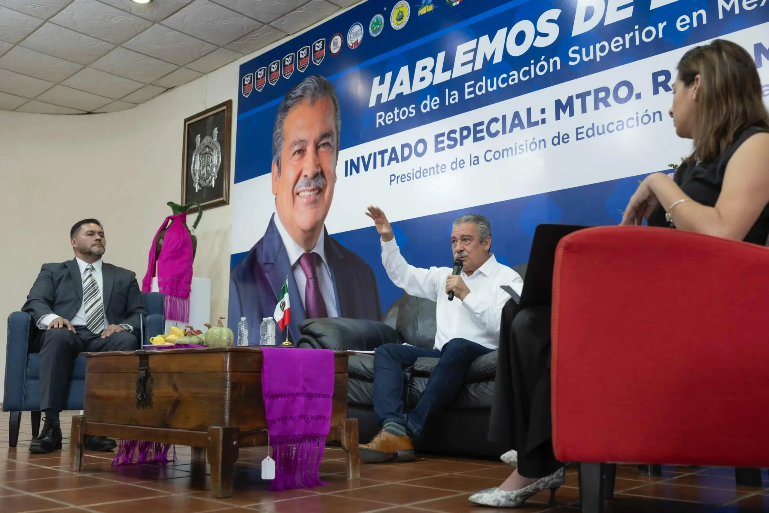 Por transformación de la educación, sindicatos de EMSyS y comunidad universitaria cierran filas con Raúl Morón