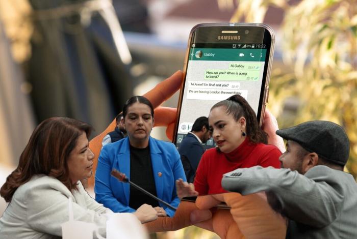 Por WhatsApp ‘sesiona’ la Jucopo